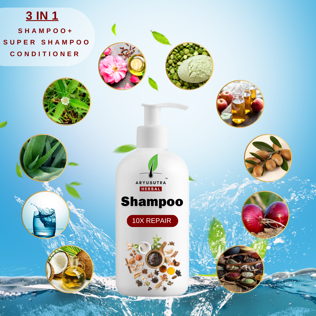 Best Natural Shampoo For Hair Growth ( Super Shampoo 300ml )